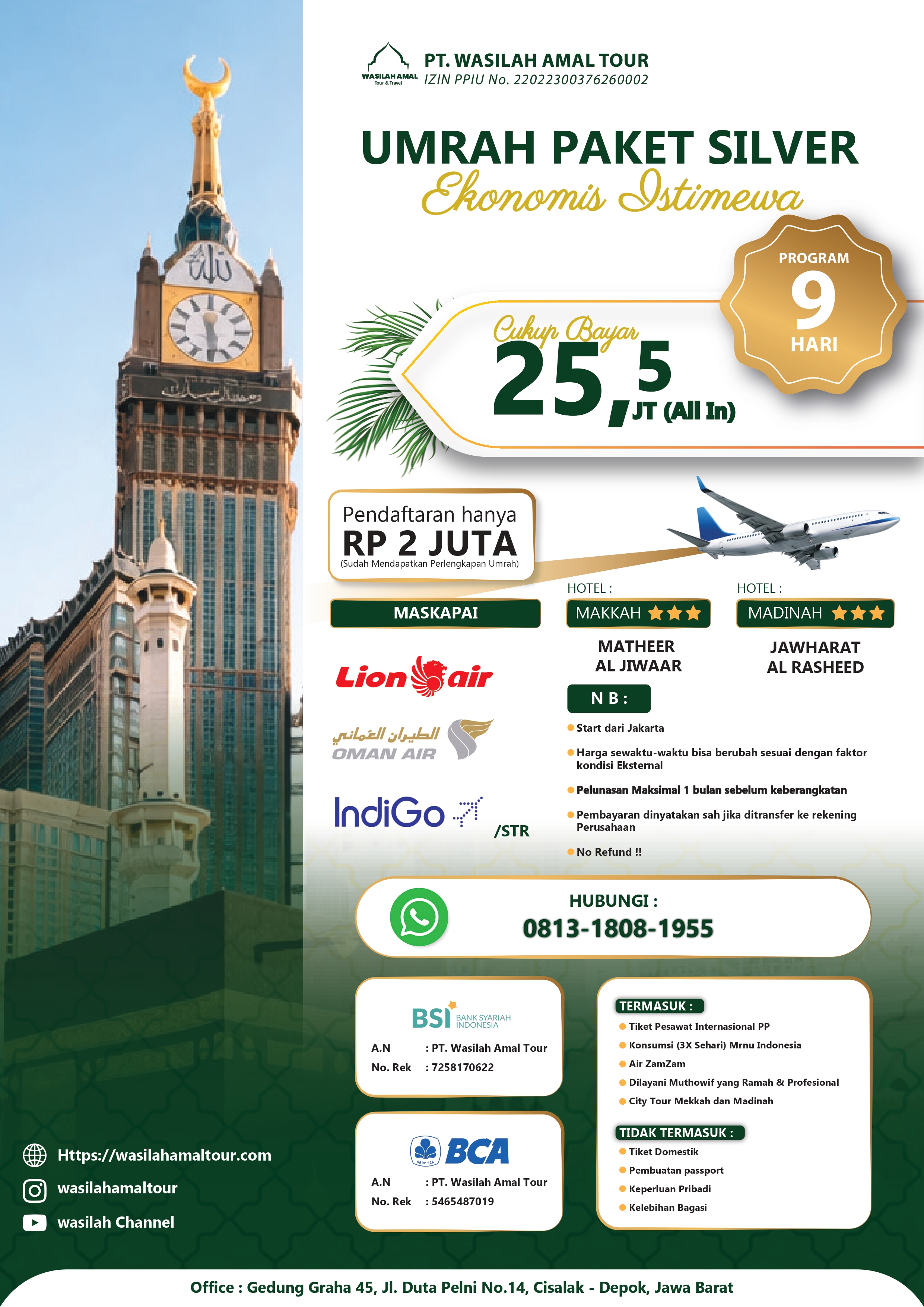 Umrah Paket Silver