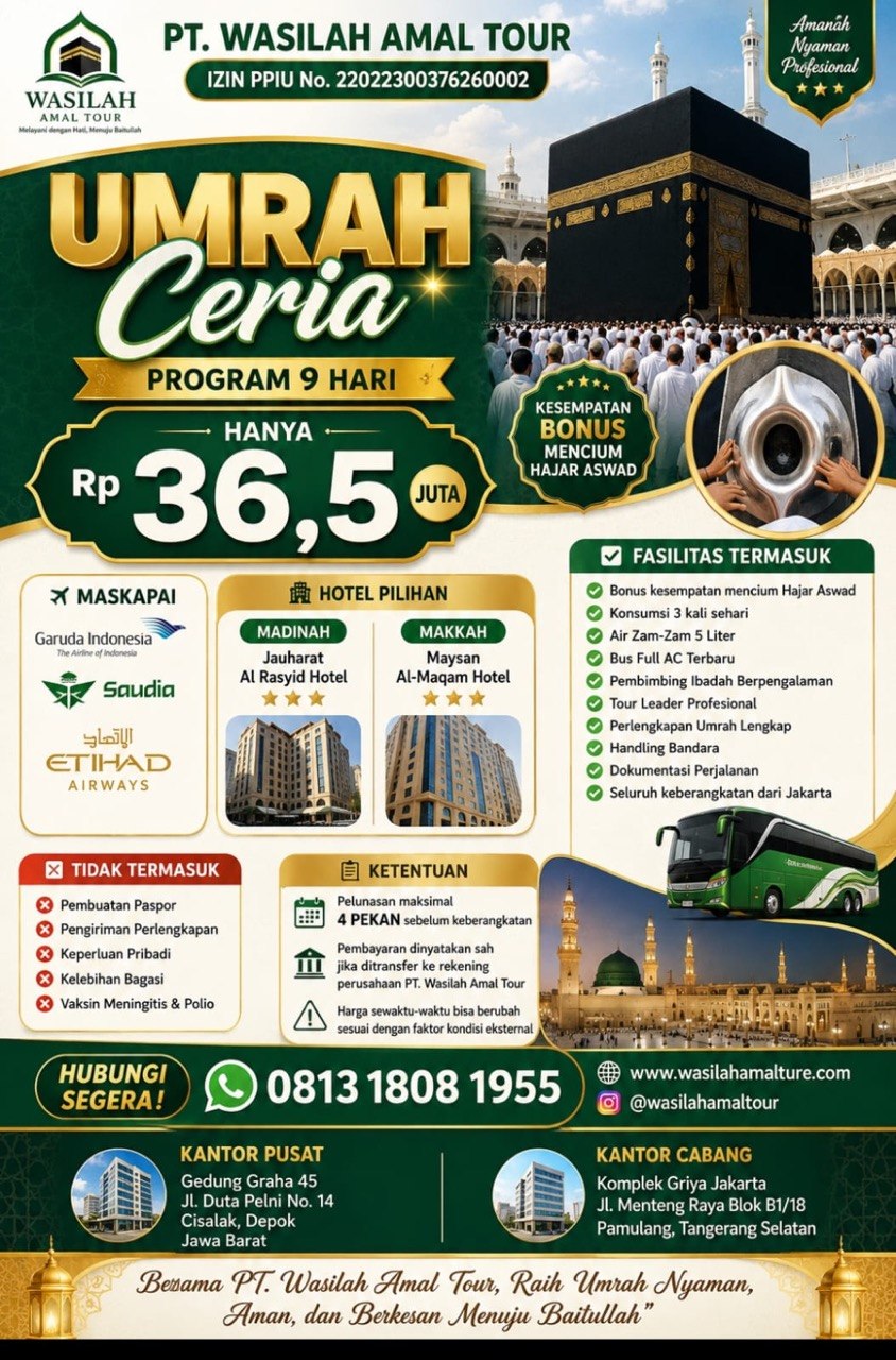 Paket Umrah Ceria